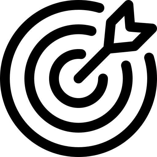 Target icon representing goal-oriented strategies and client management in Ascendea's knowledge base resources.