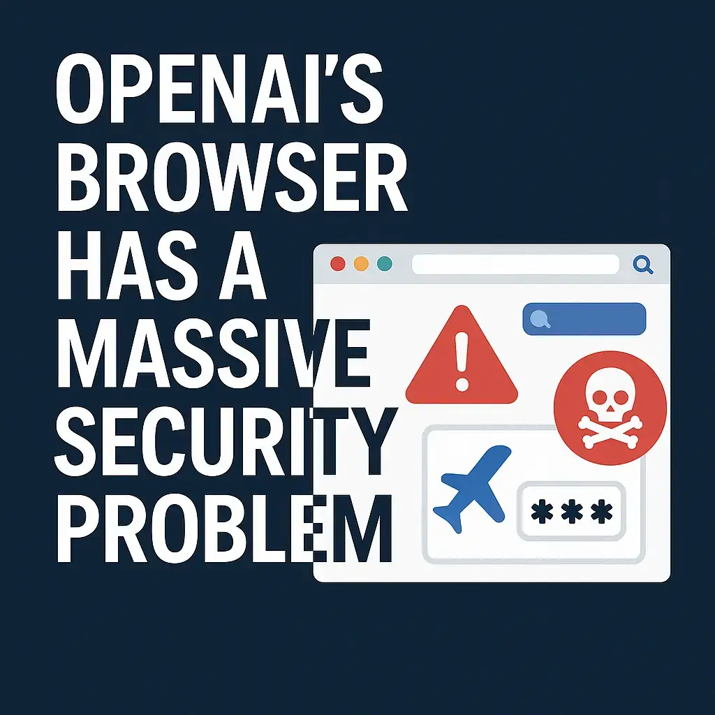 Open AI Atlas Browser Security problem